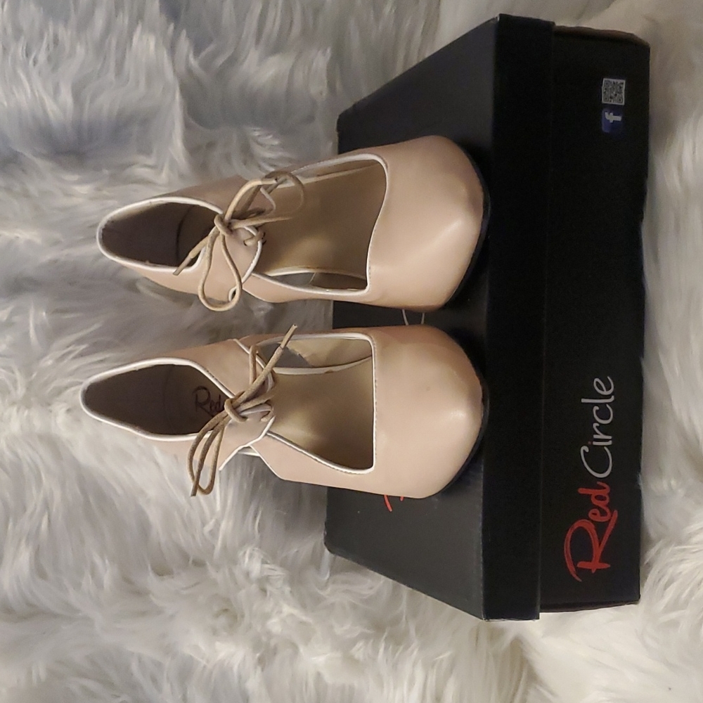 Red Circle Footwear, Naomi, Size 11, Nude